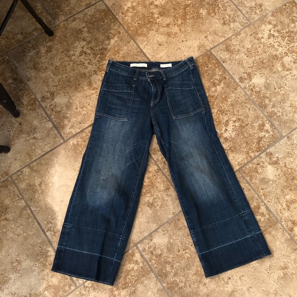 Anthropologie Pilcro and the Letterpress Wide Leg